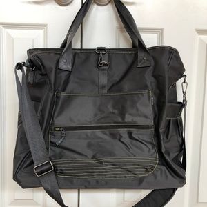 Athleta Grey Gym/Weekender Bag